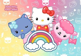 Resim Ravensburger 2x24 Parça Puzzle Hello Kitty 120010340 