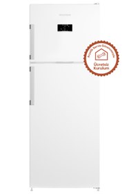 Resim Grundig Gprnd 47731 E Enerji Sınıfı 477l No-frost Buzdolabı Beyaz 