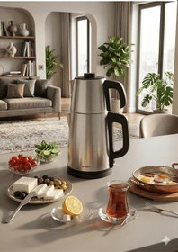 Resim Sunny SN5CKM36 Teapot 1.8 L Paslanmaz Çelik Çay Makinesi 