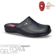 Resim Ceyo 9844 Flex-1 Jelli Anatomik Kadın Sabo Terlik Siyah 35-40 001 