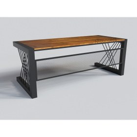 Resim NT Concept Ntconcept Liva Doğal Ağaç Ofis Takımı 