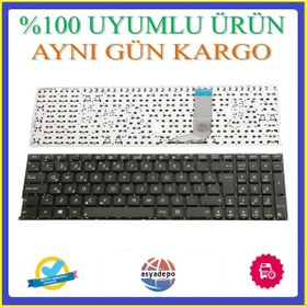 Resim Asus Uyumlu R753U Klavye Tuş Takımı Siyah Tr 