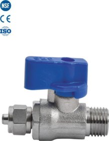 Resim Su Arıtma Cihazları Için Metal Mini Hat Alma Vanası Küresel Vana 