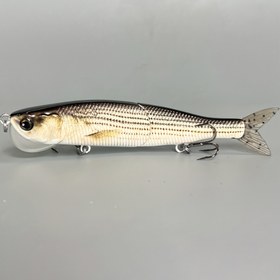 Resim 1 adet 12cm/14g Üst Suda Yapay Bionik Wobbler Balıkçılık Yemi, 4.72in/0.49oz Yavaş Batan Simülasyon Çoklu Eklemli Sert Yem, Tatlısu ve Tuzlu Su Balıkçılığı Aksesuarları 