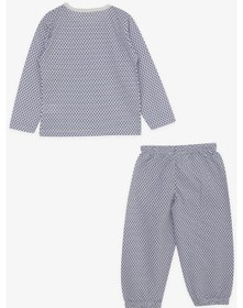 Resim Breeze Kız Bebek Pijama Takımı Minik Çiçek Desenli 9 Ay-3 Yaş, Beyaz 