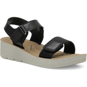 Resim Polaris 409105.z Siyah Kadın Comfort Sandalet 409105.z6fx 000000000102252287 