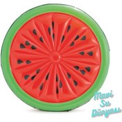 Resim Karpuz Ada Deniz Yatağı 196 Cm - Mavi Su Dünyası 