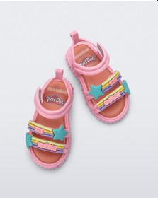 Resim Mini Melissa Create Kız Çocuk Renkli Sandalet Pembe 