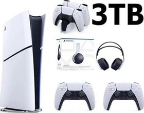 Resim Playstation 5 Slim Dijital Edition 3TB +2.Dualsense + Şarj İstasyonu+3D PLUS KULAKLIK 