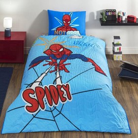 Resim Taç Lisanslı Spiderman Thwip Çocuk Nevresim Takımı 100x200 