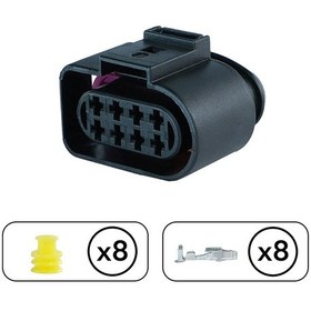 Resim Radar Arka Lamba Soketi 8 Pin Kablosuz 