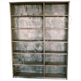 Resim Kilizmanmasif Hedenberjit Masif Ahşap Büyük Kitaplık 