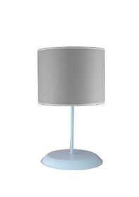 Resim 718 Gri Kumaş 2.li Set Yatak Odası Genç Çocuk Odası Avize Abajur 