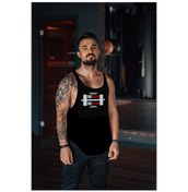 Resim Fitness Atlet Tank Top Dijital Baskı (530690233) 