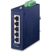 Resim Planet PL-LGS-504PT Compact Industrial 4-Port 10/100/1000T 802.3At Poe + 1-Port 10/100/1000T Ethernet Switch (-40~75 Degrees C) 