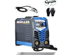 Resim Müller Germany 201SX Çift Kartlı Hava Soğutmalı Invertec Compact Kaynak Makinesi 