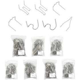Resim Hallow Gümüş 700 Adet Otomotiv Plastik Onarım Kaynak Çivi Standart 