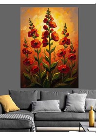 Resim Ahşap Tablo Küllerinden Doğan Phoenix Anka Kuşu 