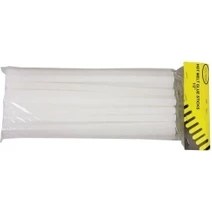 Resim Şeffaf Sıcak Silikon Çubuğu Mum Silikon Ince 1 kg 30 cm ( Lisinya ) 