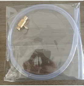 Resim Willowhaven Dayanıklı Bakır Sifon Pompası 100 Cm Şeffaf Hortum Akvaryum Yağ Yakıt Transfer 