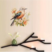 Resim C97 Suluboya Kuş Duvar Çıkartmaları Çocuk Odası Arka Plan Ev Dekorasyon Duvar Oturma Odası Duvar Kağıdı Komik Çıkartmaları B-29.5x30cm-pet 