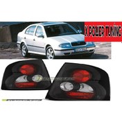 Resim Skoda Octavia 1 1996-2000 Siyah Şeffaf Arka Stop 