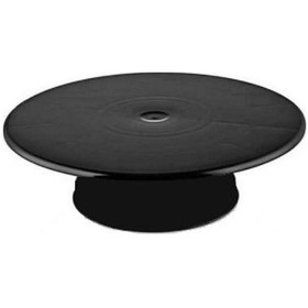 Resim Plastik Döner Pasta Sıvama Standı 32 Cm Siyah N11.2715 