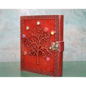 Resim Taşlı Deri Defter Model 5 