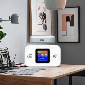 Resim Pmr Taşınabilir Modem 5G/4G LTE 300 Mbps Hızında 10 Cihaz Destekli Güvenli Mobil Router 