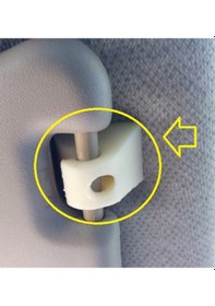 Resim Opel Corsa B Güneşlik Ayağı Klipsi 