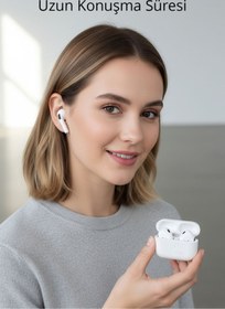 Resim Piranha 9960M Kablosuz TWS Kulak İçi Kulaklık Mikrofon Bluetooth 5 Android - iOS Uyumlu 