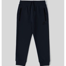 Resim Tommylife Lacivert Erkek Çocuk Jogger Fermuarlı Cep Standart Kalıp Manşetli Eşofman Alt - 64042 Lacivert 