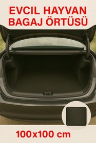 Resim UYDEE Oto Koltuk Koruma Kılıfı Örtüsü Araba Kedi Köpek Minderi Araç Köpek Yatağı Evcil Hayvan Bagaj Havuzu 