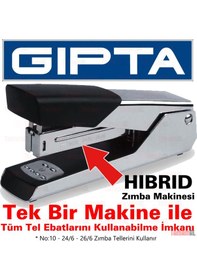 Resim Gıpta Metal Zımba Makinesi Tüm Telleri Tek Makinede Kullanan Hıbr 