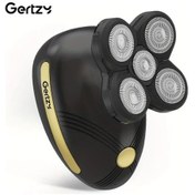 Resim Challenger 1 Adet Gertzy 5d Elektrikli Erkek Tıraş Makinesi Siyah Tek Başına 5i 1 Arada Döner Başlı Saç Kesme Makinesi Usb Şarj Edilebilir Dijital Ekran 