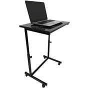 Resim Iremmetal Laptop Sehpası Ve Masası Yükseklik Ayarlı Tekerlekli Siyah 