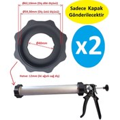 Resim Poyraz Bioplast Sosis Silikon Tabancası Ön Kapak - 2 Adet 