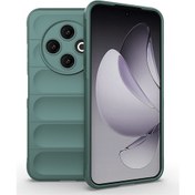 Resim Tecno Spark 30c 4g Kılıf Elde Tutma Kolaylıkla Kaydırmaz Kenar Line Dizayn Optietnik Kapak Koyu Yeşil 