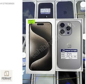 Resim Apple iPhone 15 Pro İkinci El TR | 256 GB | Natürel Titanyum 
