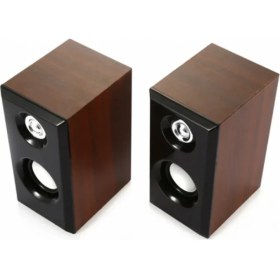 Resim Concord C-8003 Pc Hoparlör USB 2.0 Ahşap Full -Bass Tizz 