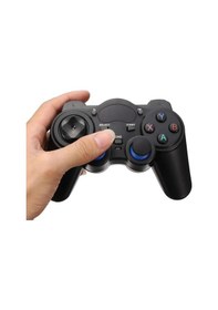 Resim 2.4g Wireless Gamepad Kablosuz Oyun Kolu Pc Ps3 Kol Tv Box Android Tv Telefon/tablet 