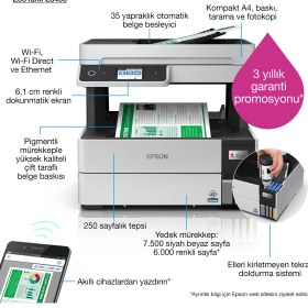 Resim Epson Ecotank L6460 Yazıcı Tarayıcı Fotokopi 
