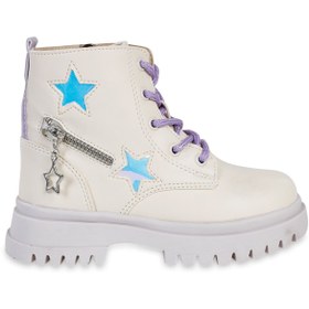 Resim Civil Boots 26-30 Numara Bot Krem-lila 
