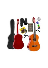 Resim Midex CG-36OR Kaliteli 36 İnç 3/4 Junior Çocuk Gitarı 8-12 Yaş Arası (Çanta Askı Pena Metod) 