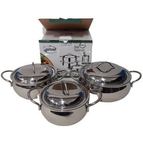 Resim Gülsan Irem 6 Parça Tencere Seti 