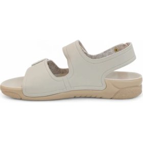 Resim Ceyo 2100-1200-4 Tam Anatomik Unisex Hac ve Umre Için Dikişsiz Sandalet - NKT02100-BEJ-38 