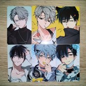 Resim 6 Adet Anime Karakteri Ticari Kartı - Canlı Dinamik Duruşlar, Çeşitli Saç Stilleri ve İfadeler, Anime Severler için Plastik Toplu Kartlar, Mezuniyet, Doğum Günü, Noel Hediyeleri, Anime Aksesuarları, Anime Severler için Hediye, Oyunlu Tasarım, Yüksek Kaliteli Baskı, Hediye Alıcıları 
