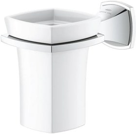 Resim Grohe Grandera Seramik fırçalık ve tutacağı - 40909000 
