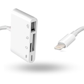 Resim ForWhat Büro Ev Ofis Cihazları için Ios 4HUB Car Reader 