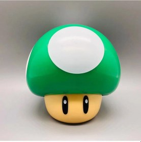 Resim Super Mario Mantarı Gece Lambası, Usb Şarjlı, Sesli, Kırmızı 